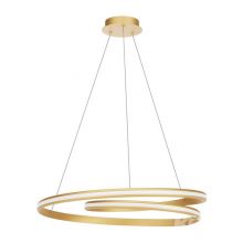 Torsion oprawa wisząca led 60W 3000K/4000K 3-stopniowy ściemniacz złota matowa